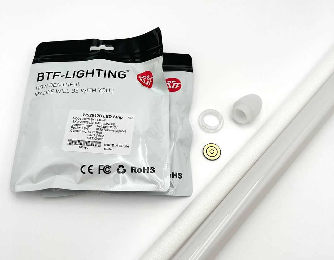 1” Thick Walled Neopixel Blade DIY Kit