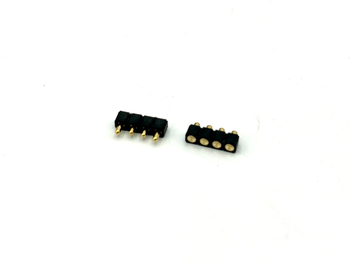 4 Pin Single Row Connector Set