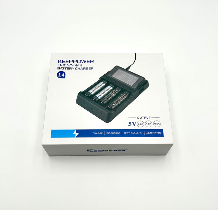 KeepPower Removable Battery Charger L4 Plus LED Display