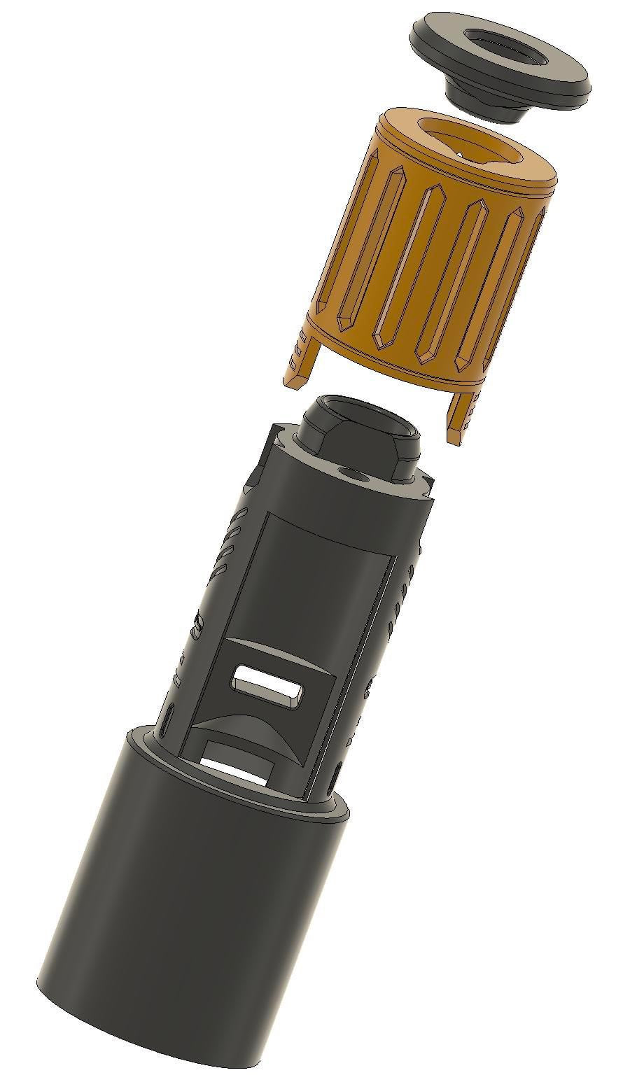 Creepy Uncle V4 (2024 Version) Crystal Chamber Install Chassis DIY Kit