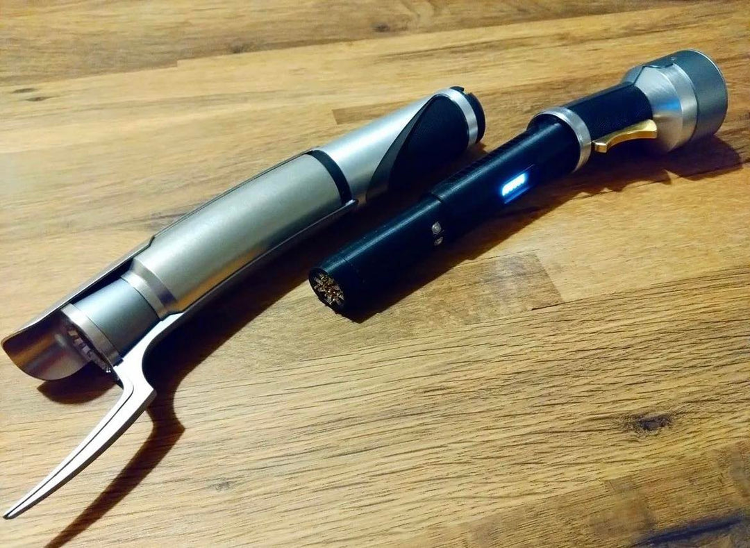 INSTALLED Tales of the Jedi Dooku Replica Hilt 'The Turn' *Made to Order*