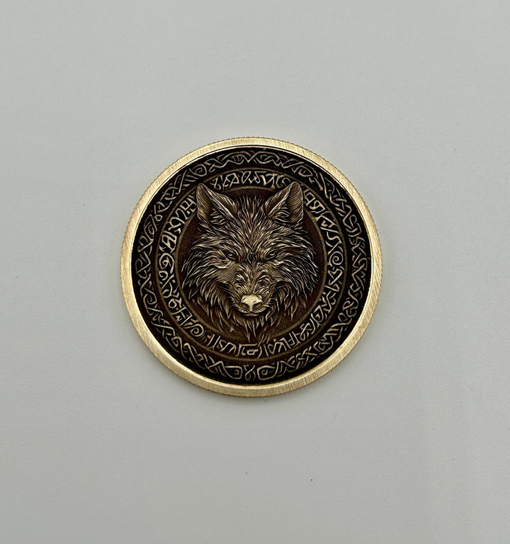 Custom Challenge Coins (All Brass-Laser Engraved/Embossed)