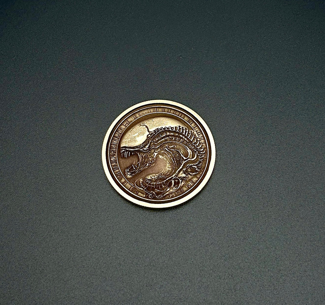 Custom Challenge Coins (All Brass-Laser Engraved/Embossed)