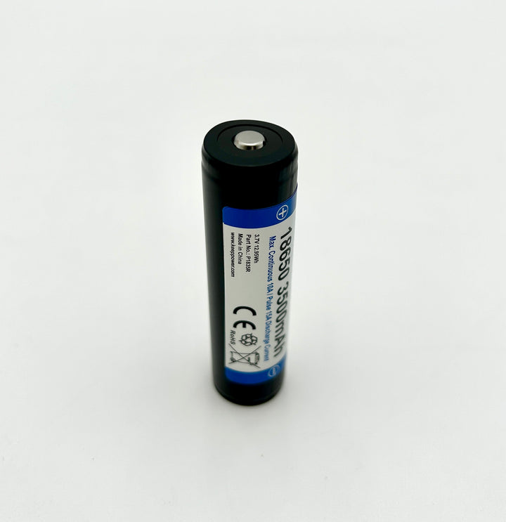 Keeppower 18650 Neopixel Battery 10A 3500mah Button Top