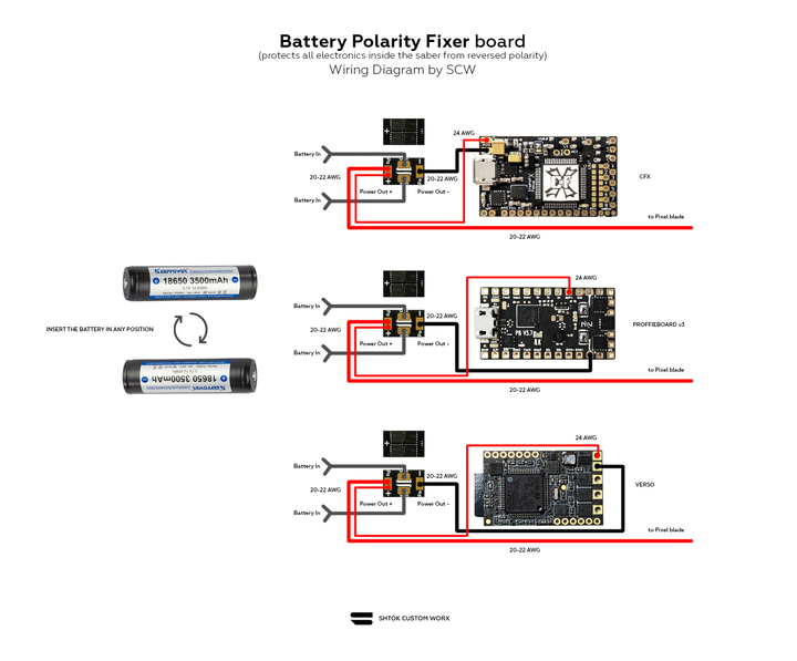 Battery Polarity Fixer Board