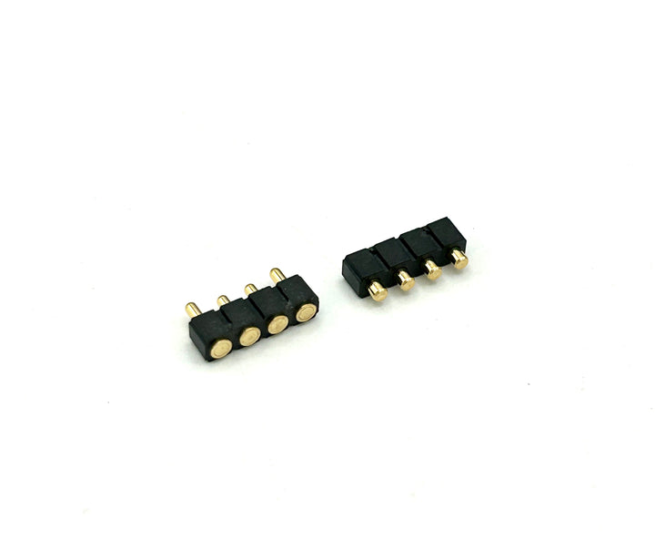 4 Pin Single Row Connector Set