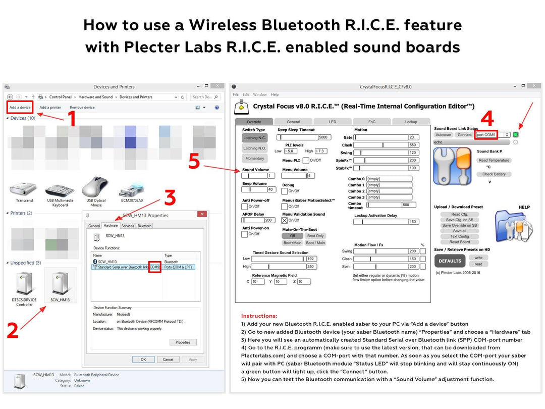 SCW BT909 Bluetooth Module