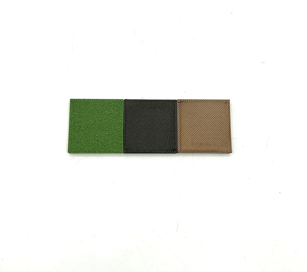 3D Printed Material Color Swatch