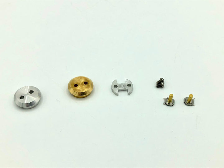 12mm Dual Tactile Switch Holder Assembly - Saberbay