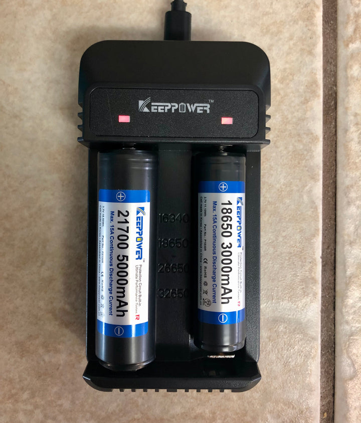 KeepPower Removable Battery Charger C2